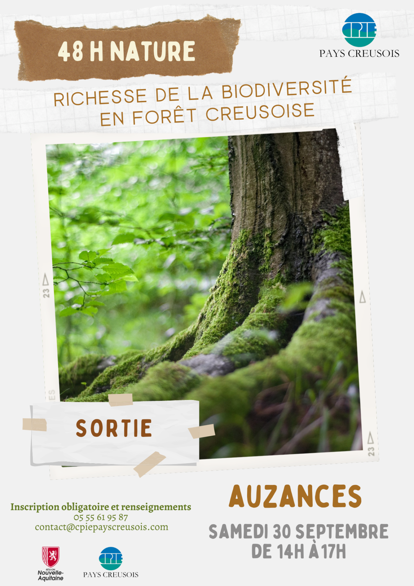 48h Nature ! - Richesse de la biodiversité en forêt creusoise
